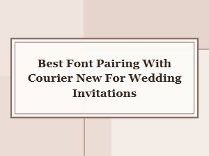 Best Handwritten Fonts to Pair with Courier New